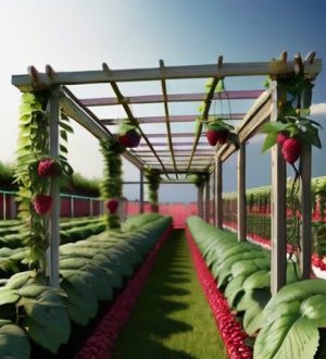 Как вырастить малину на шпалере: секреты успешного урожая и ухода