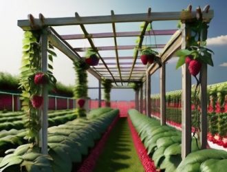 Как вырастить малину на шпалере: секреты успешного урожая и ухода