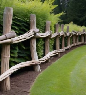 Создайте живую изгородь из веток: практическое руководство и вдохновение для вашего сада