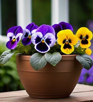 Виола в кашпо: секреты успешного выращивания и ухода для пышного цветения