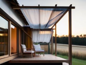 Альтернативы стеклу: как выбрать идеальный материал для закрытия веранды на даче