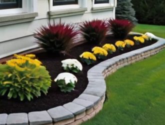 Эстетика и защита: как выбрать и установить идеальное ограждение для клумбы