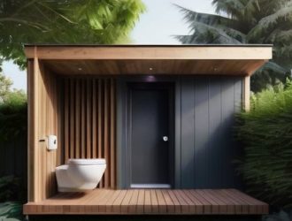 Идеальный уличный туалет для частного дома: от планирования до ухода