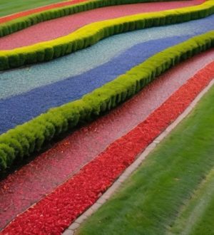 Как покрасить щебень для ландшафтного дизайна: от выбора краски до ухода за материалом