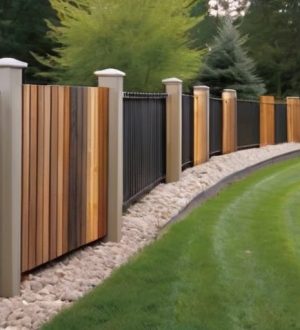 Как правильно выбрать столбы для забора: материалы, преимущества и советы