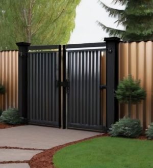 Как самостоятельно установить калитку в забор из профлиста: пошаговое руководство от замеров до завершающих штрихов