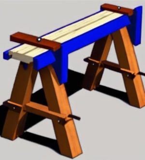 Как сделать идеальные козлы для распиловки дров: пошаговое руководство для домашнего мастера