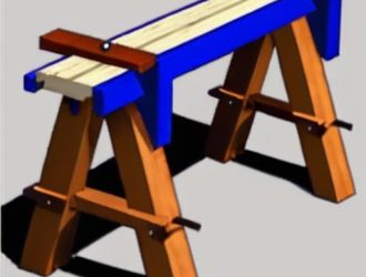 Как сделать идеальные козлы для распиловки дров: пошаговое руководство для домашнего мастера