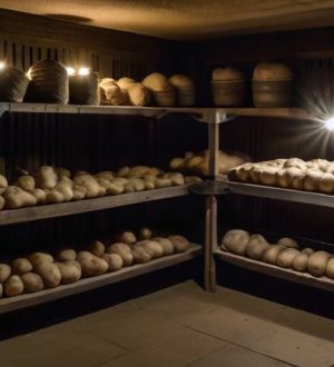 Как сохранить картофель свежим: секреты правильного хранения и оптимальной температуры