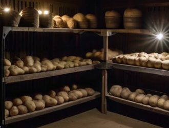 Как сохранить картофель свежим: секреты правильного хранения и оптимальной температуры