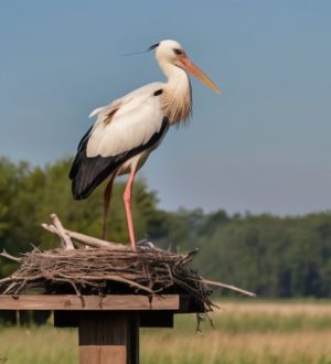 Как создать уютное гнездо для аистов: пошаговое руководство и советы по уходу