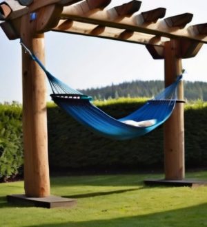 Как установить гамак на даче без деревьев: практическое руководство для комфортного отдыха