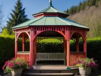 Как выбрать идеальную краску для деревянной беседки: советы по долговечности и уходу