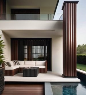 Как выбрать идеальную отделку для металлических столбов на террасе: от покраски до композитных материалов