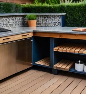 Как выбрать идеальный материал для обшивки летней кухни: от деревa до композита