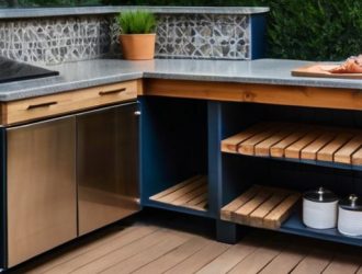 Как выбрать идеальный материал для обшивки летней кухни: от деревa до композита