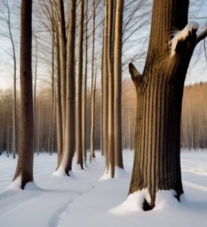 Как защитить деревья зимой: эффективные методы борьбы с зайцами