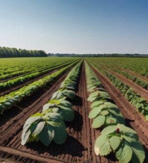 Секреты успешной посадки малины: как выбрать идеальное расстояние для обильного урожая