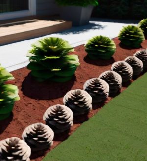 Шишки в саду: экология, экономия и идеальная мульча для вашего участка