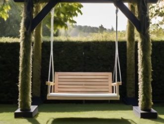 Создаем уют: как построить уличные качели своими руками для идеального отдыха в саду