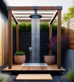 Создайте оазис на своем участке: полное руководство по строительству и оформлению летнего душа в саду