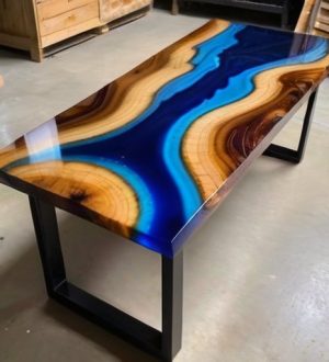 Создание уникального стола из эпоксидной смолы: пошаговое руководство для домашнего мастера