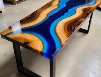 Создание уникального стола из эпоксидной смолы: пошаговое руководство для домашнего мастера