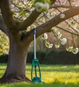 Весенний уход за яблонями: секреты успешного опрыскивания для здорового урожая