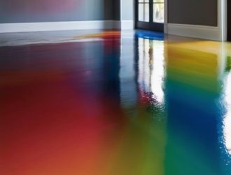 Как правильно окрасить наливные полы: от подготовки до эстетики