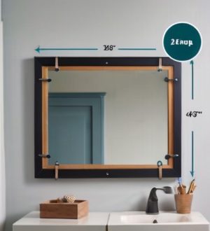 Как правильно повесить зеркало: от выбора места до ухода за ним