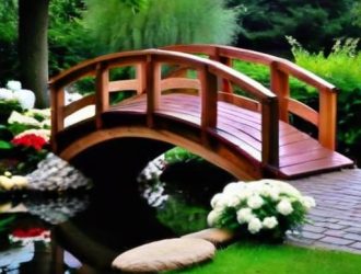 Как создать уникальный декоративный мостик: пошаговое руководство для вашего сада