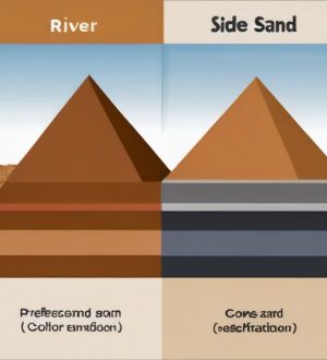 Какой песок выбрать для кладки: речной или карьерный?