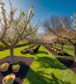 Весенний уход за фруктовыми деревьями: секреты успешного урожая