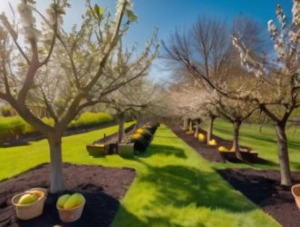 Весенний уход за фруктовыми деревьями: секреты успешного урожая