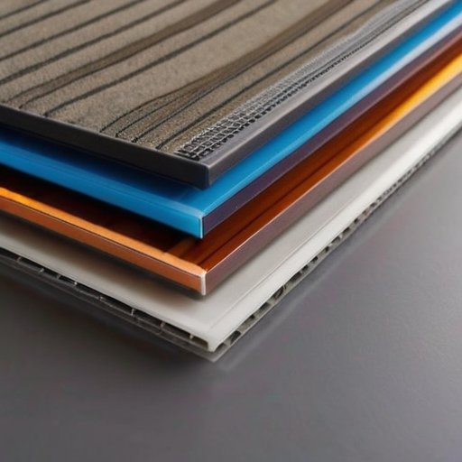 Современная электрическая система теплого пола с ключевыми компонентами: нагревательные кабели под стильным покрытием, цифровой термостат на стене и детали подключения проводки.