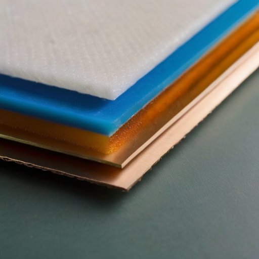 Чистое рабочее место с инструментами для склеивания пеноплекса и металла.