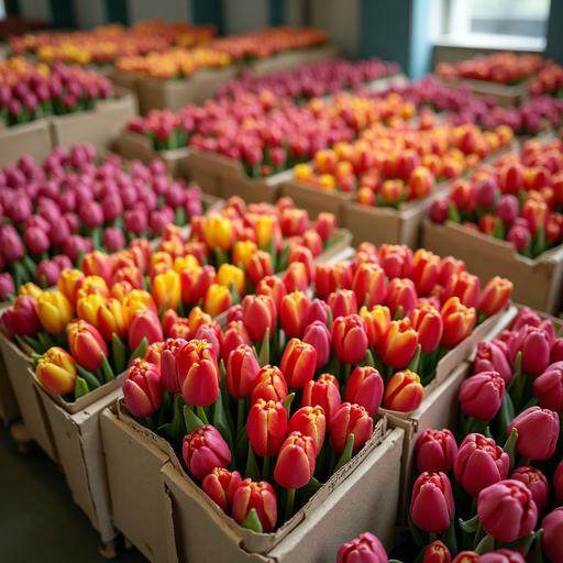 Как выбрать качественные тюльпаны оптом к 8 Марта